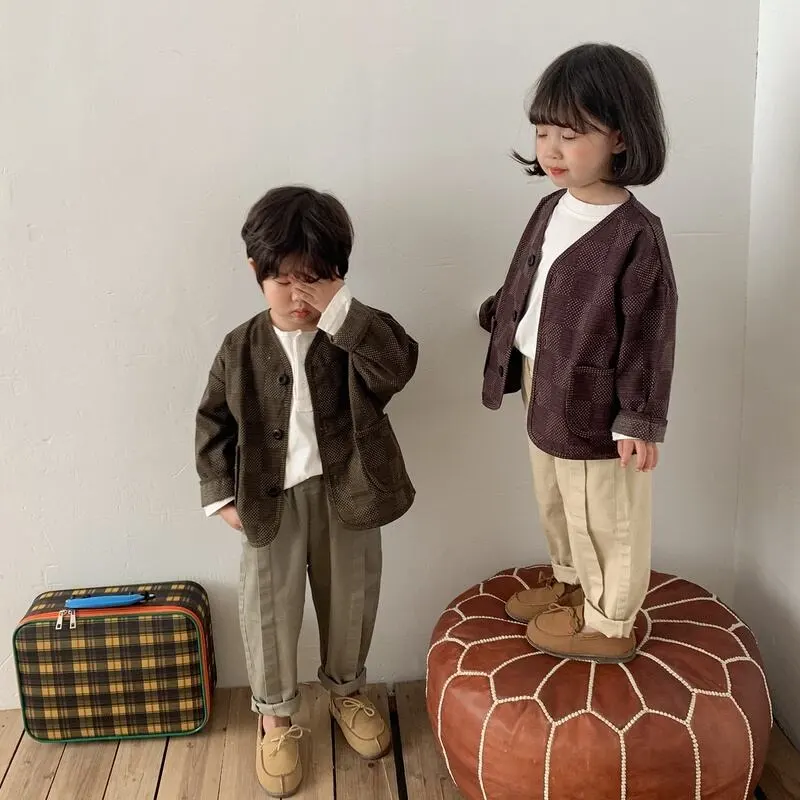 【90-120】カジュアルルーズロングパンツ