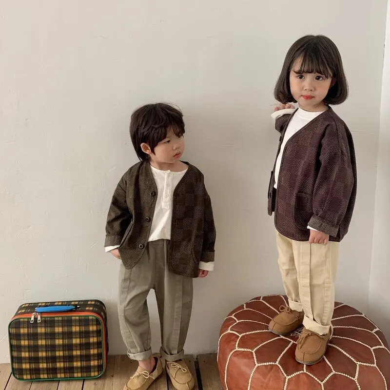 【90-120】カジュアルルーズロングパンツ