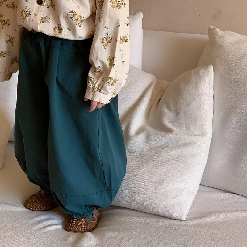 【90-130cm】春新作 シンプル 履きやすい 動きやすい 人気 カジュアルパンツ