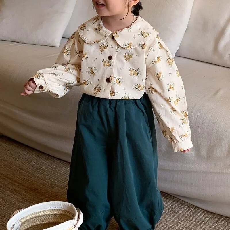 【90-130cm】春新作 シンプル 履きやすい 動きやすい 人気 カジュアルパンツ