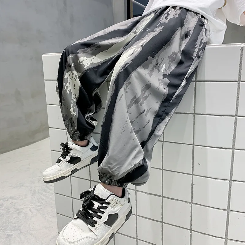【100-160cm】新登場 ファッション 韓国系 配色 春夏 男の子 ボトムス