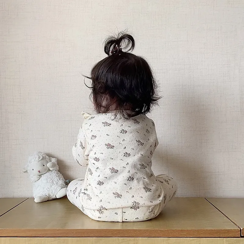 【66-100cm】絶対欲しい  超可愛い  ファッション  花柄  肌に優しい  おしゃれ  ベビー  パジャマ