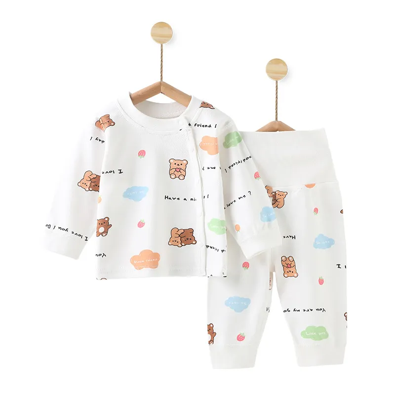 【66-100cm】人気上昇中  可愛い  カートゥーン  柔らかい素材  多色選べる  ベビー  パジャマ