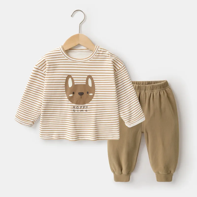 【73-120cm】絶対流行  秋新作  可愛い カートゥーン 肌に優しい 多色選べる  男の子 パジャマ