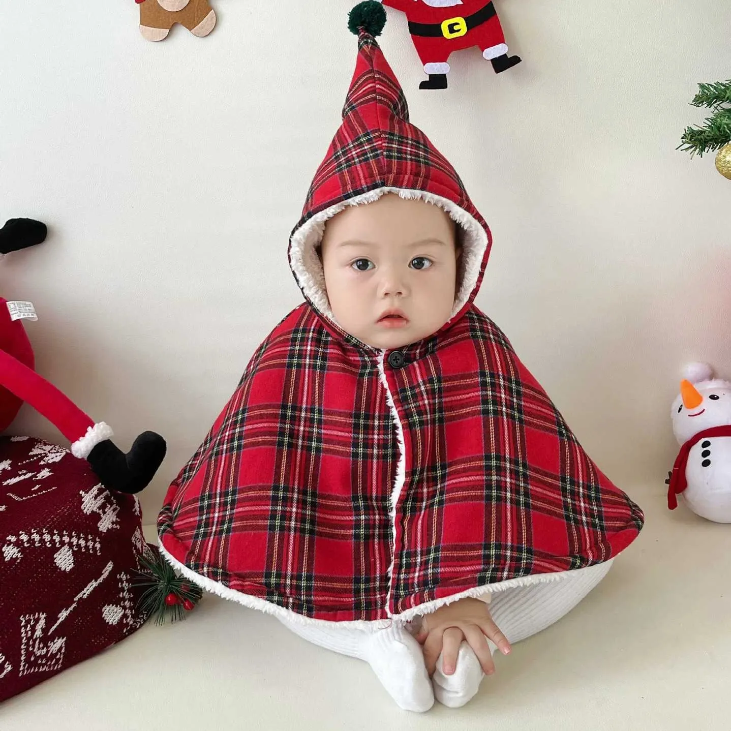 【66-90cm】2色選べる 人気を独占中 秋冬 配色 チェック柄 シンプル カジュアル ベビー服 アウター