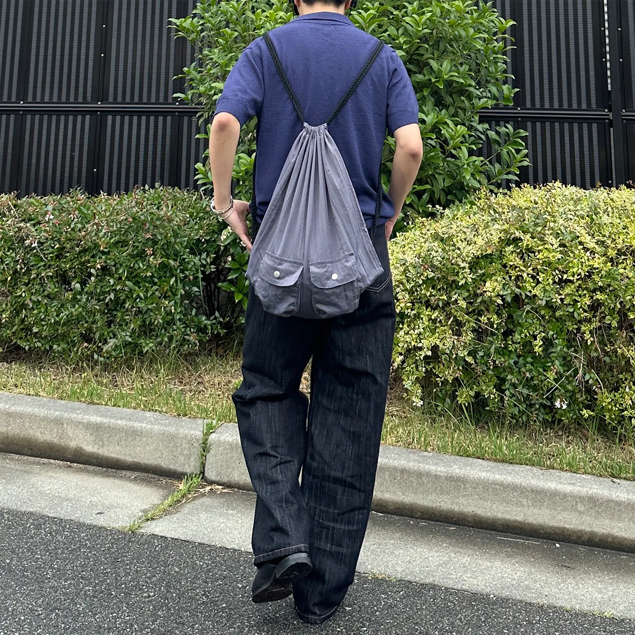 ブークレオープンカラーニットウェア