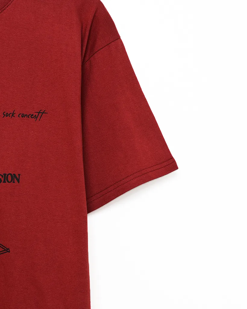 （ユニセックス）スターレタリングハーフＴシャツ