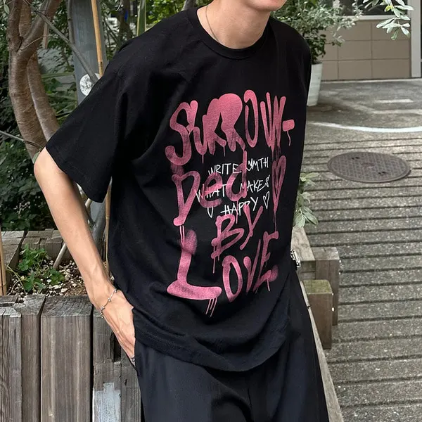ハンドプリント半袖Tシャツ