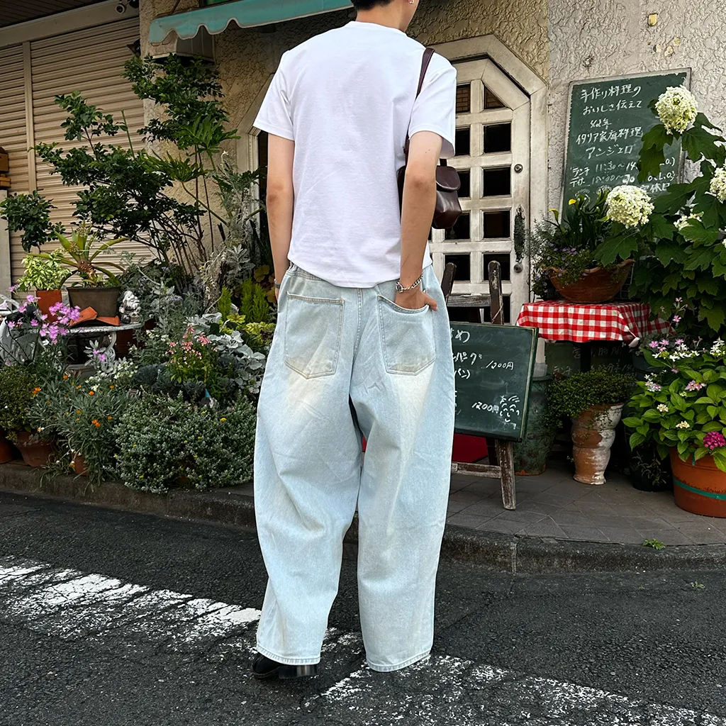 カジュアル無地半袖Tシャツ