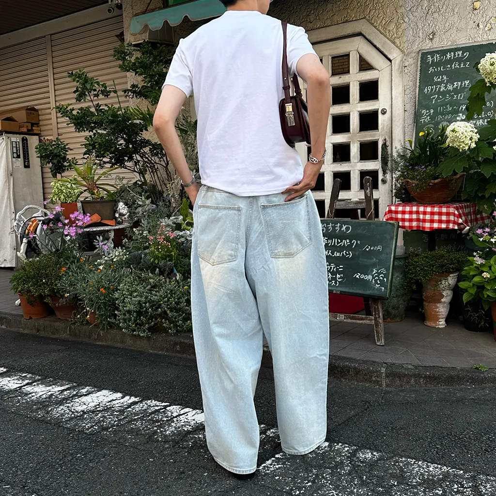 カジュアル無地半袖Tシャツ