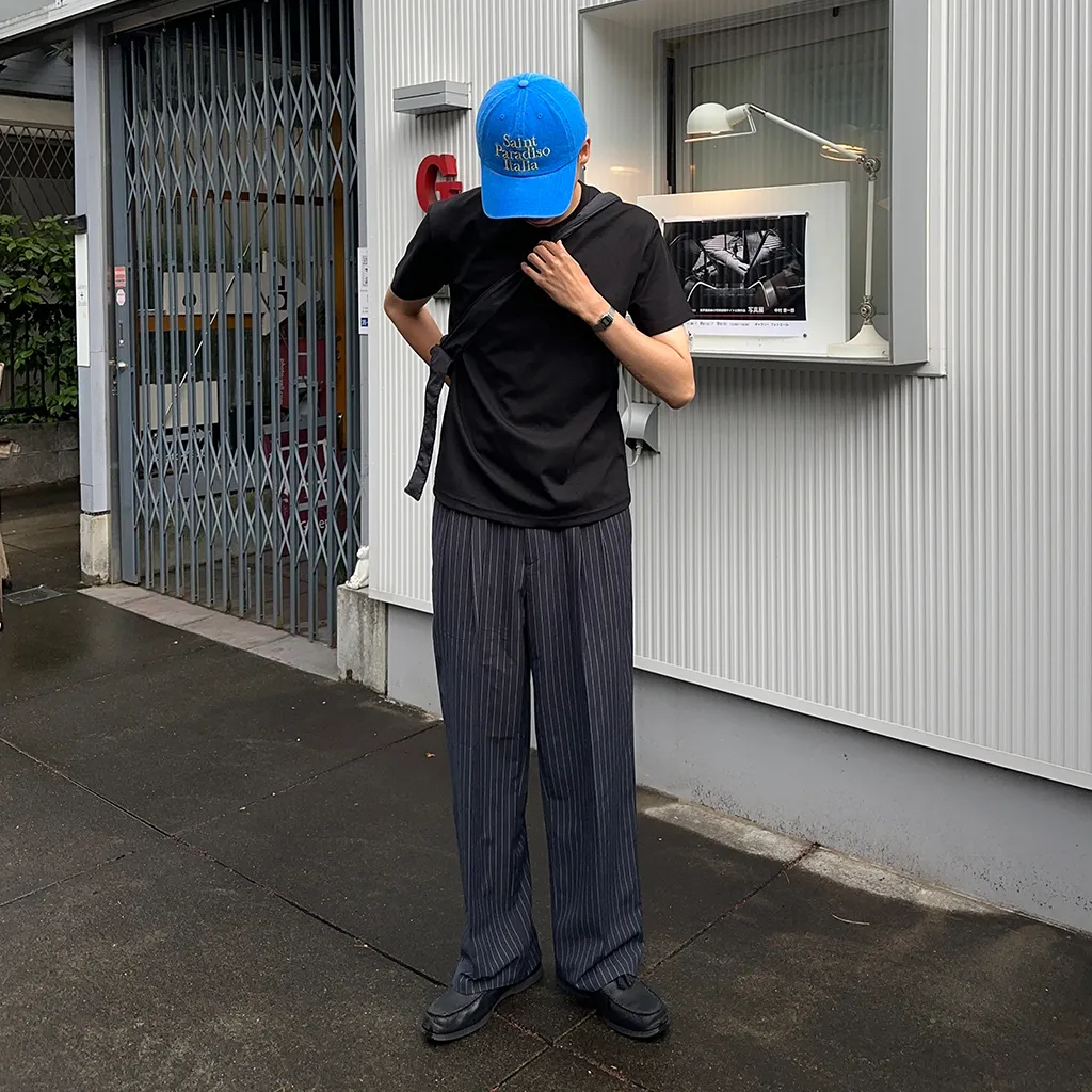 カジュアル無地半袖Tシャツ