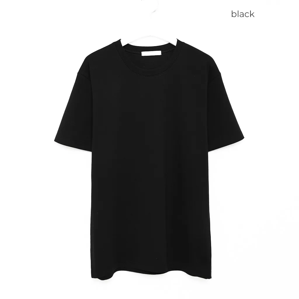 カジュアル無地半袖Tシャツ