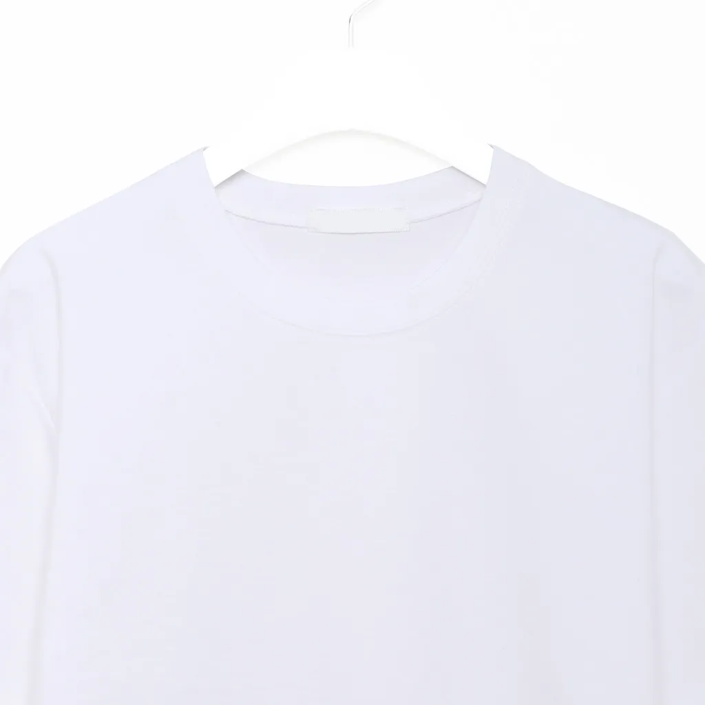 カジュアル無地半袖Tシャツ