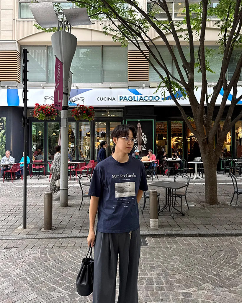 (ORIGINAL) オーシャングラフィックTシャツ