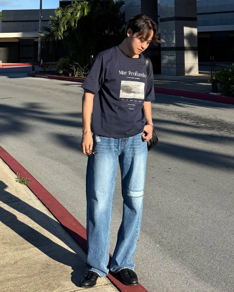 (ORIGINAL) オーシャングラフィックTシャツ
