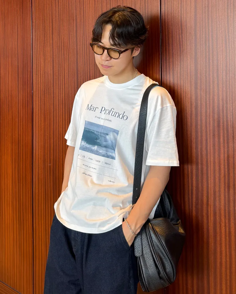 (ORIGINAL) オーシャングラフィックTシャツ