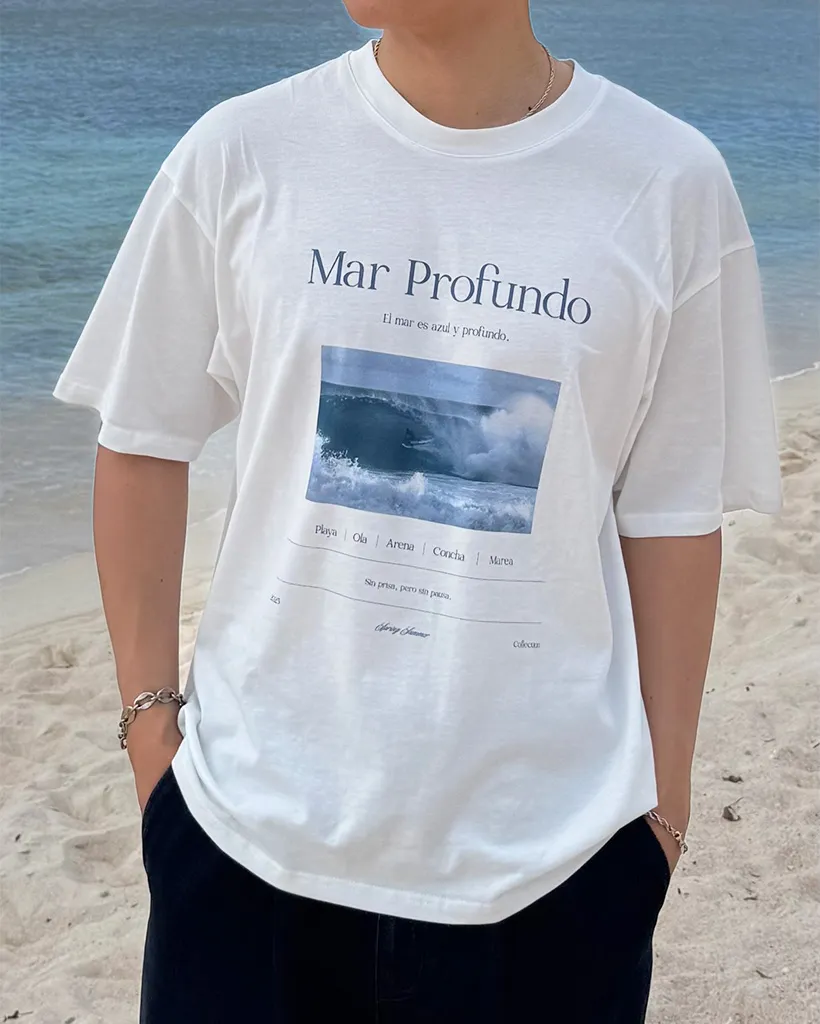 (ORIGINAL) オーシャングラフィックTシャツ