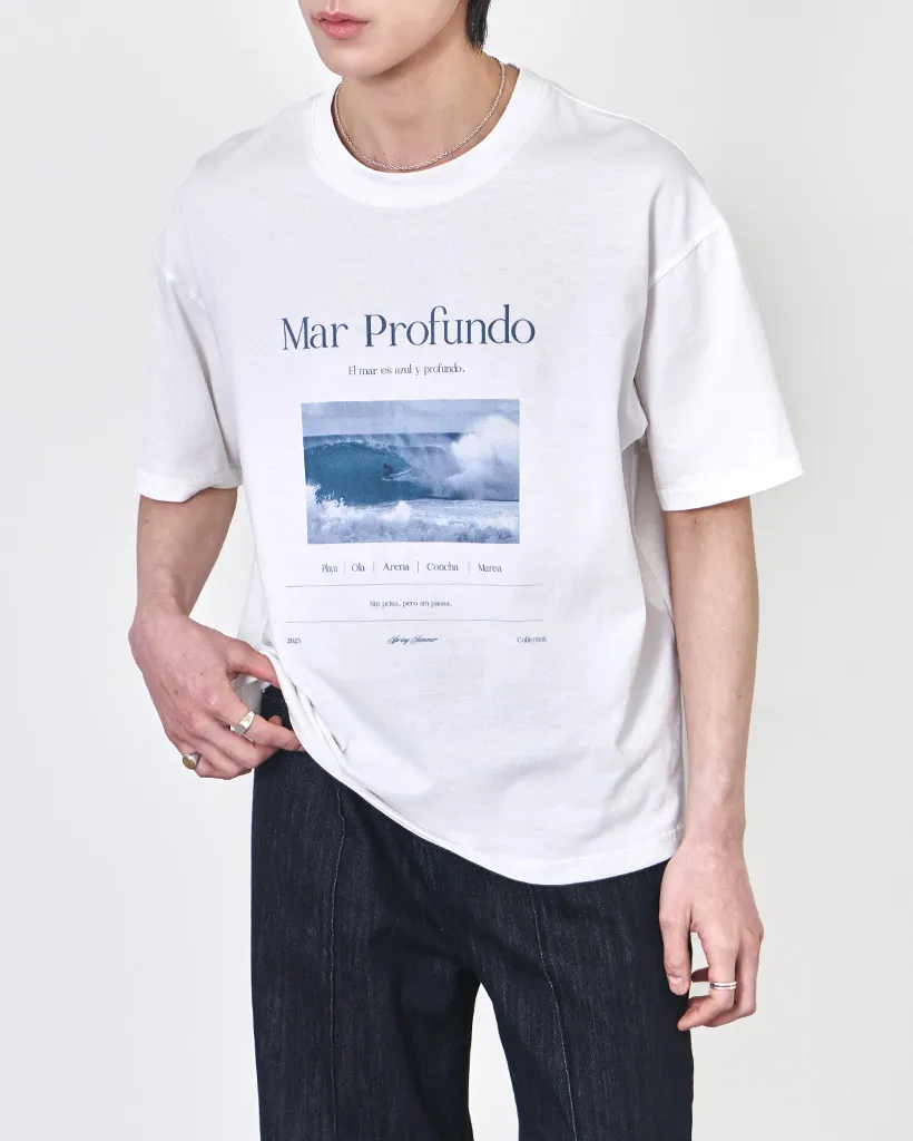 (ORIGINAL) オーシャングラフィックTシャツ