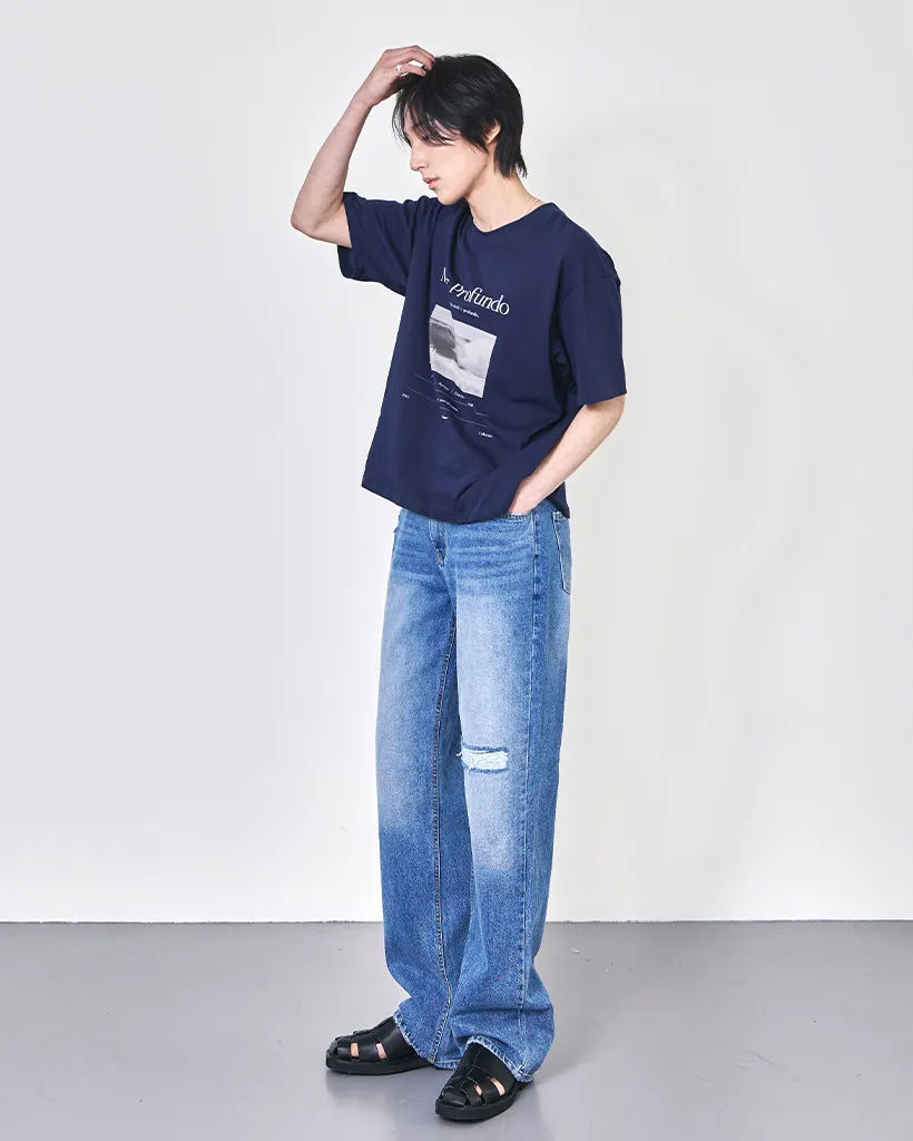 (ORIGINAL) オーシャングラフィックTシャツ