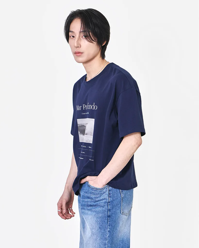 (ORIGINAL) オーシャングラフィックTシャツ