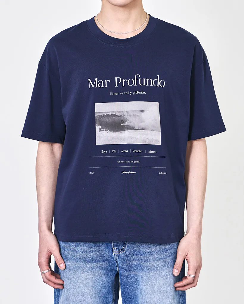 (ORIGINAL) オーシャングラフィックTシャツ