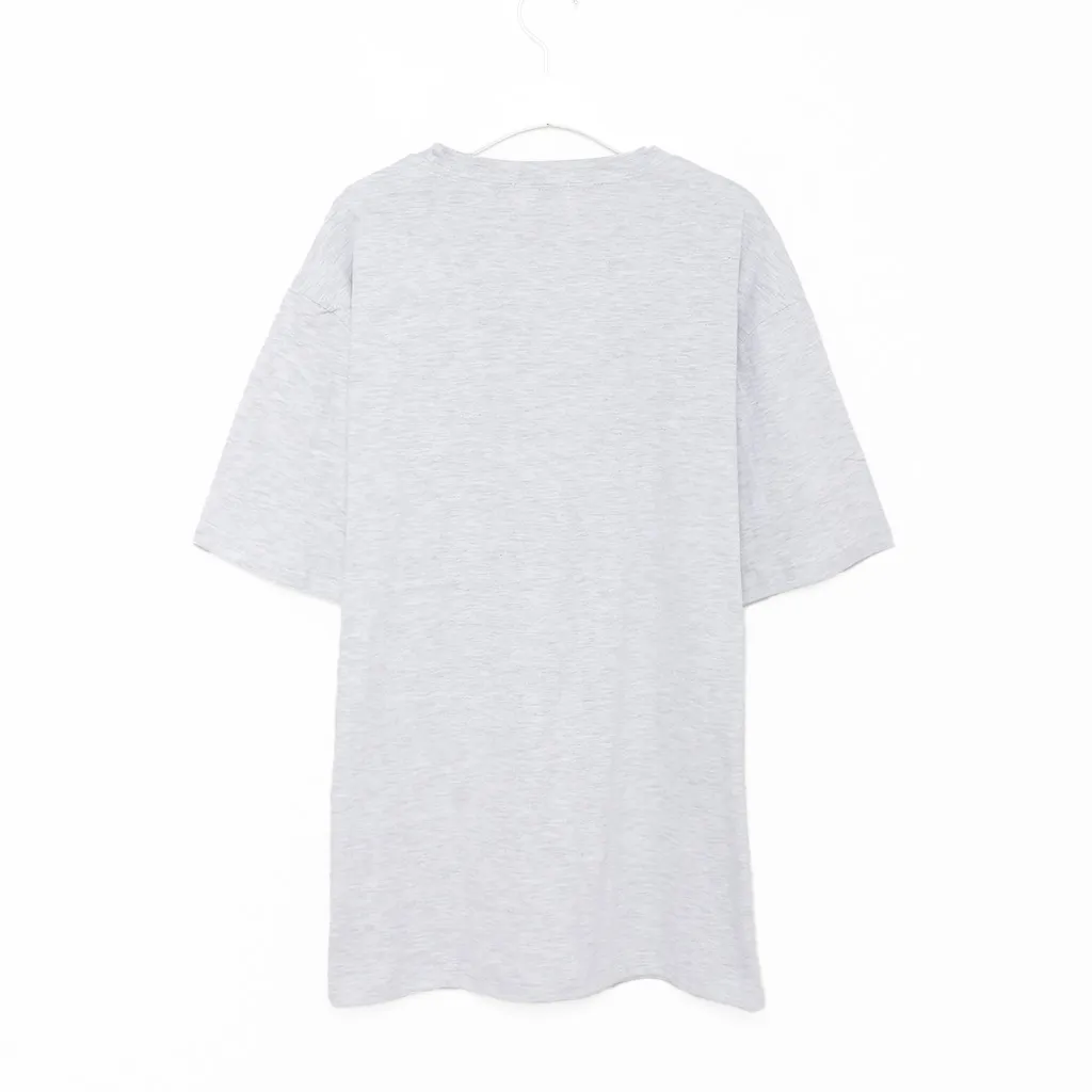 （ユニセックス）カラーレタリング半袖Tシャツ