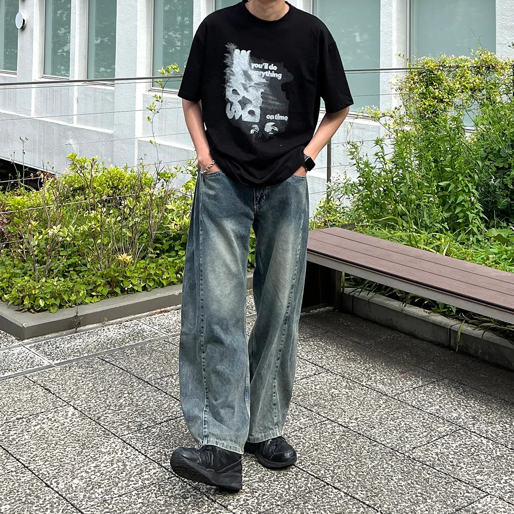 ヴィンテージプリント半袖Tシャツ