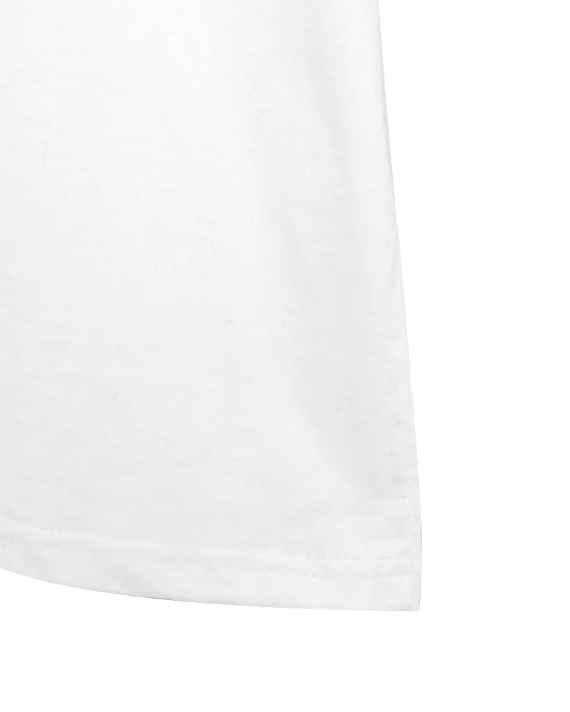 (ユニセックス)スプレーレタリング半袖Tシャツ