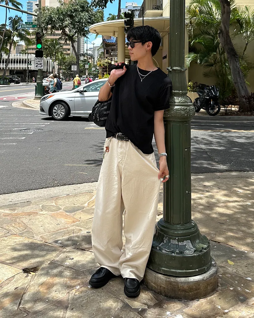 （ユニセックス）ラウンドコット半袖Tシャツ