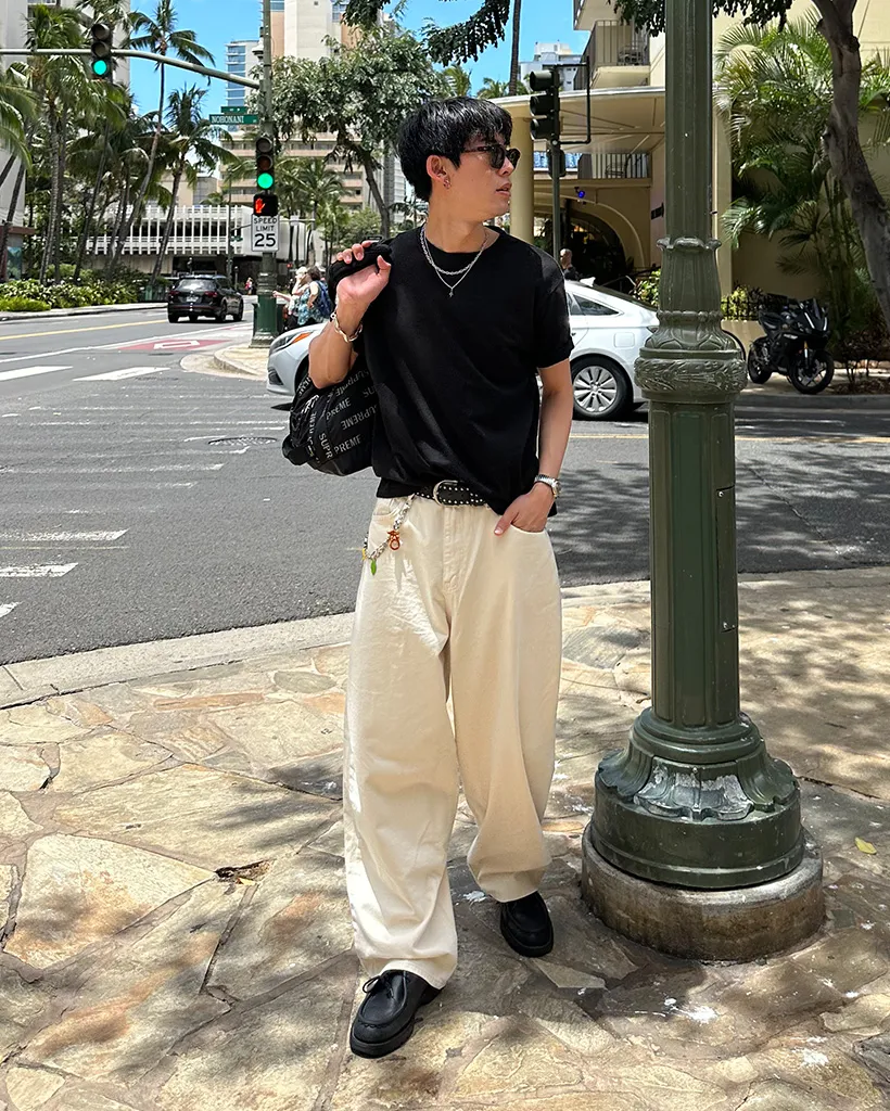 （ユニセックス）ラウンドコット半袖Tシャツ