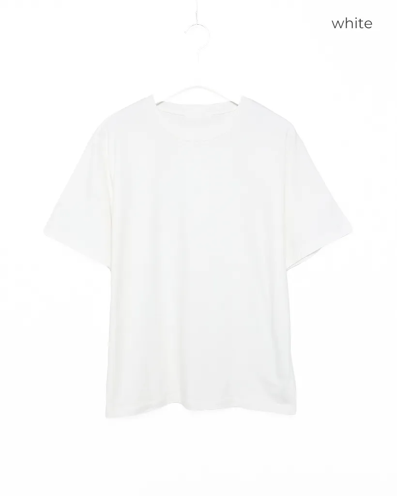 （ユニセックス）ラウンドコット半袖Tシャツ