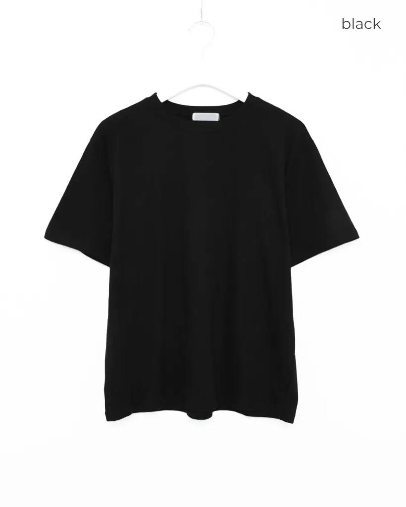 （ユニセックス）ラウンドコット半袖Tシャツ