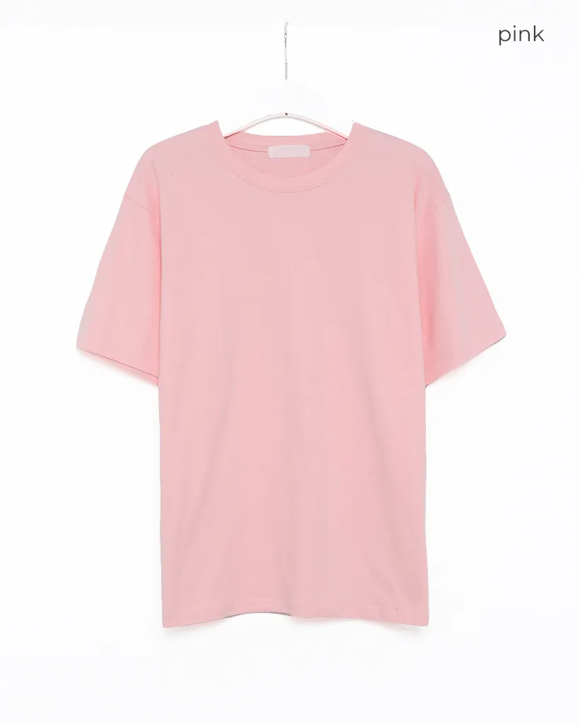 （ユニセックス）ラウンドコット半袖Tシャツ
