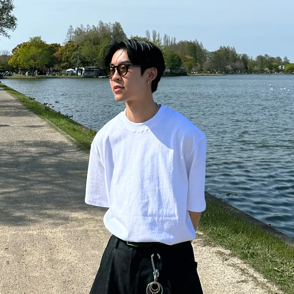 ベーシックカラー半袖Tシャツ