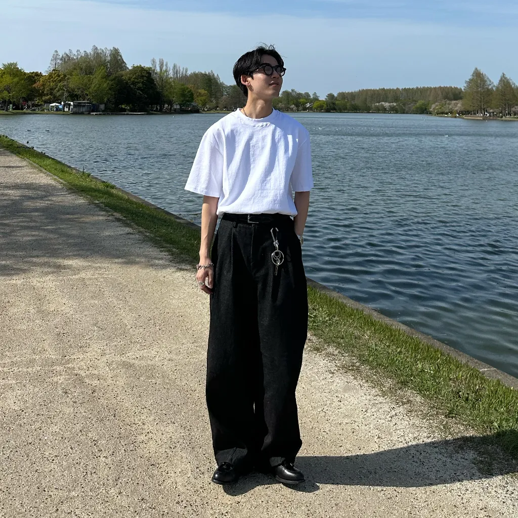 ベーシックカラー半袖Tシャツ