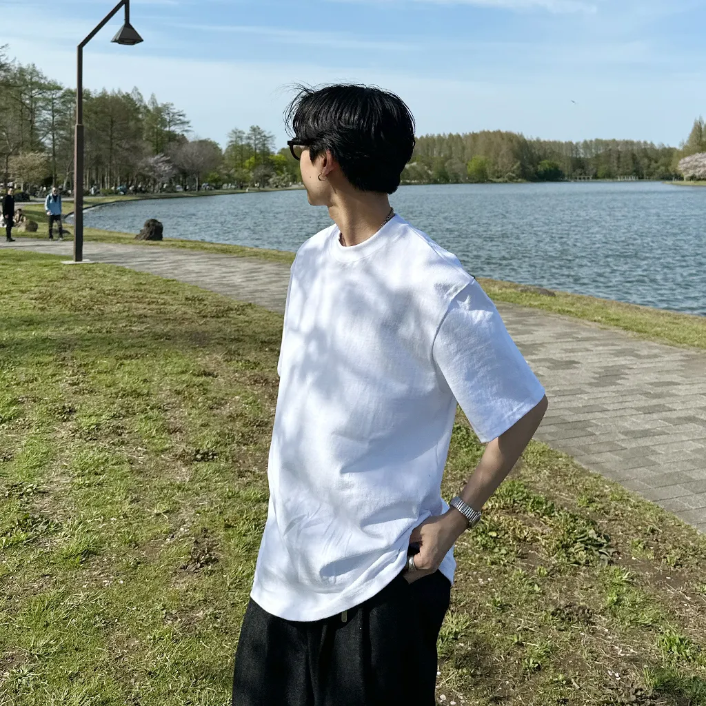 ベーシックカラー半袖Tシャツ