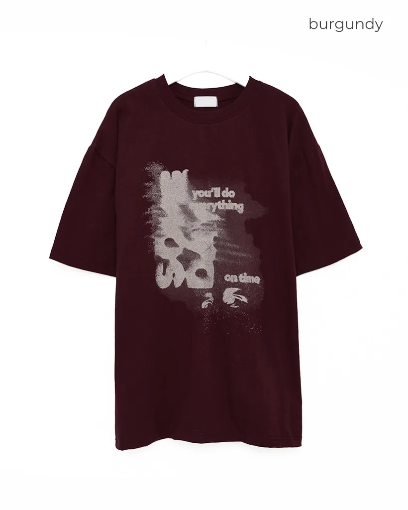 ヴィンテージプリント半袖Tシャツ