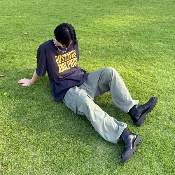 レタリングTシャツ