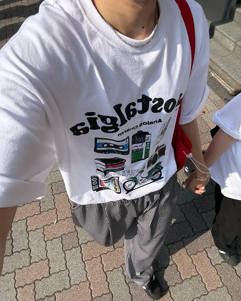 グラフィックハーフＴシャツ