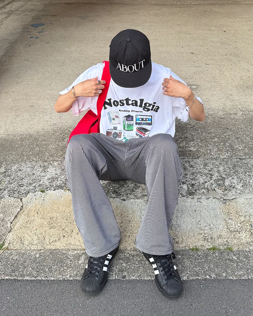 グラフィックハーフＴシャツ