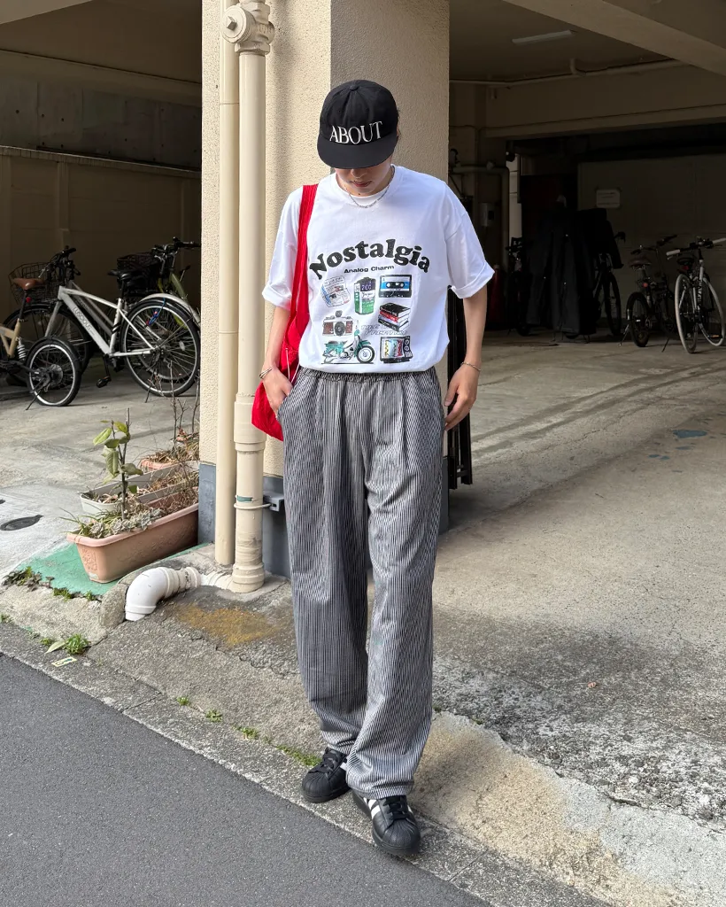 グラフィックハーフＴシャツ