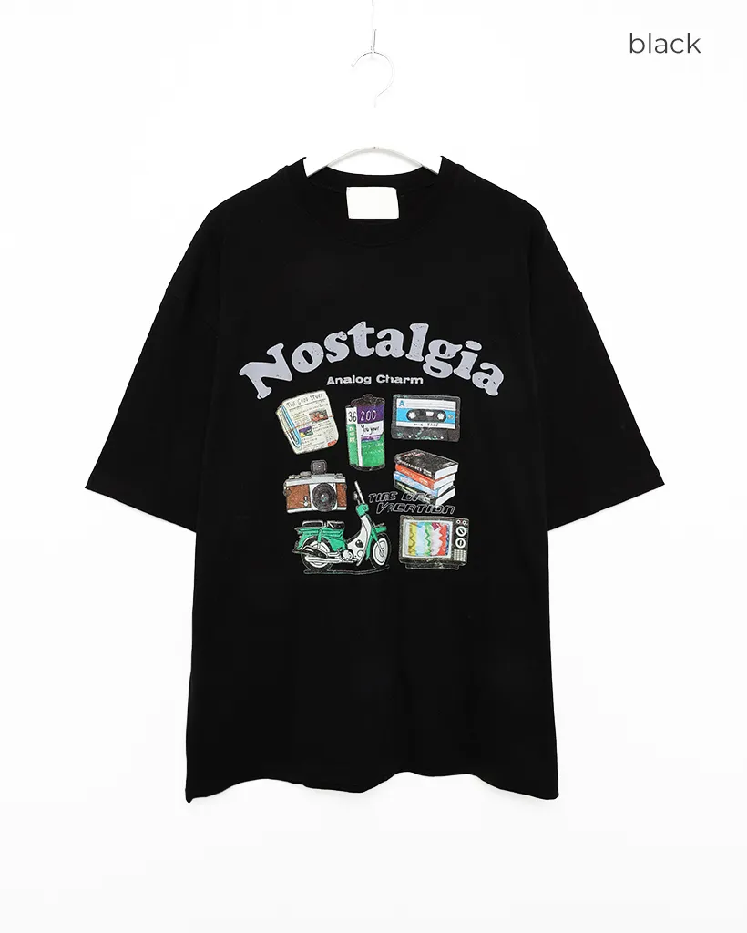 グラフィックハーフＴシャツ
