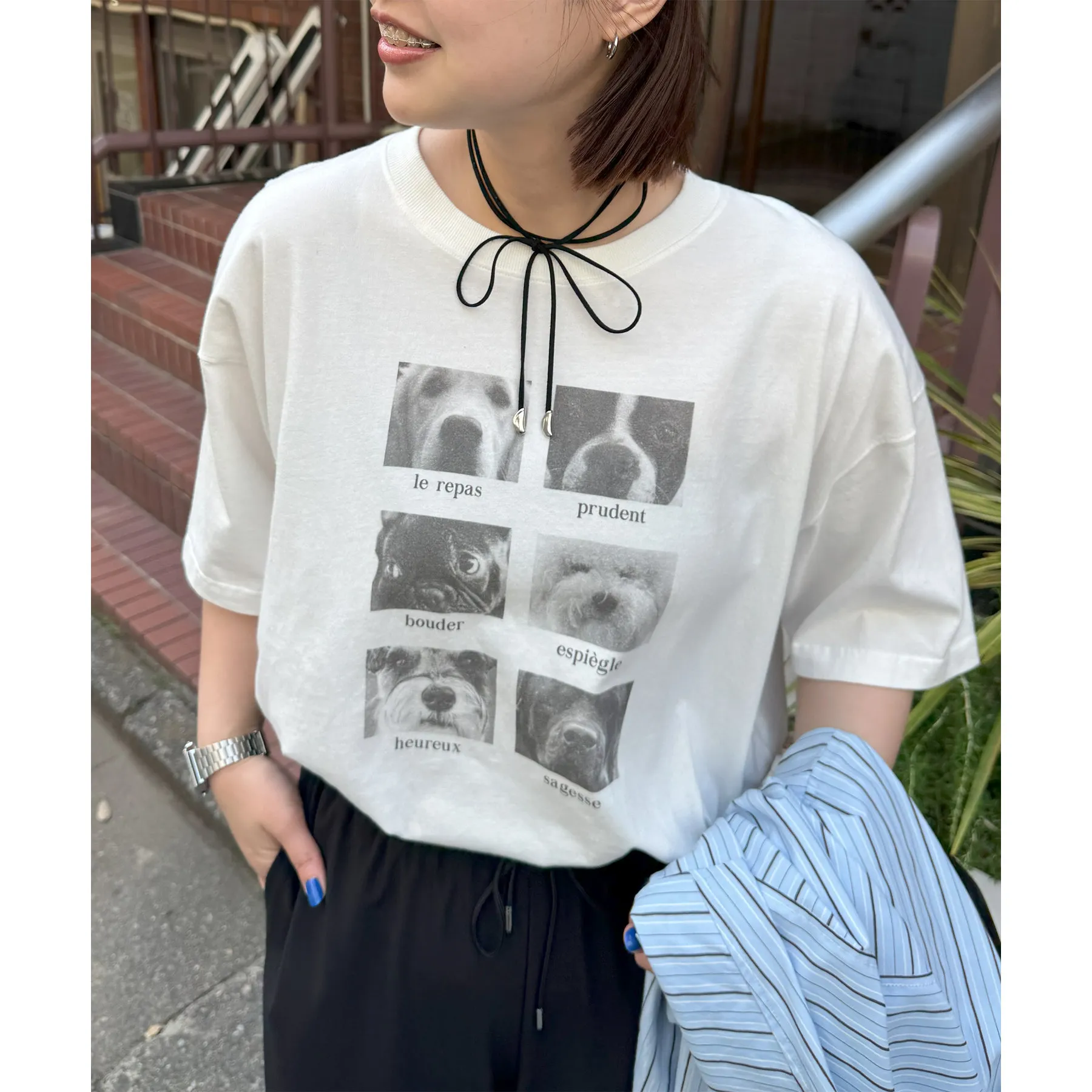 【ユニセックス】アソートアニマルボックスフォトTシャツ