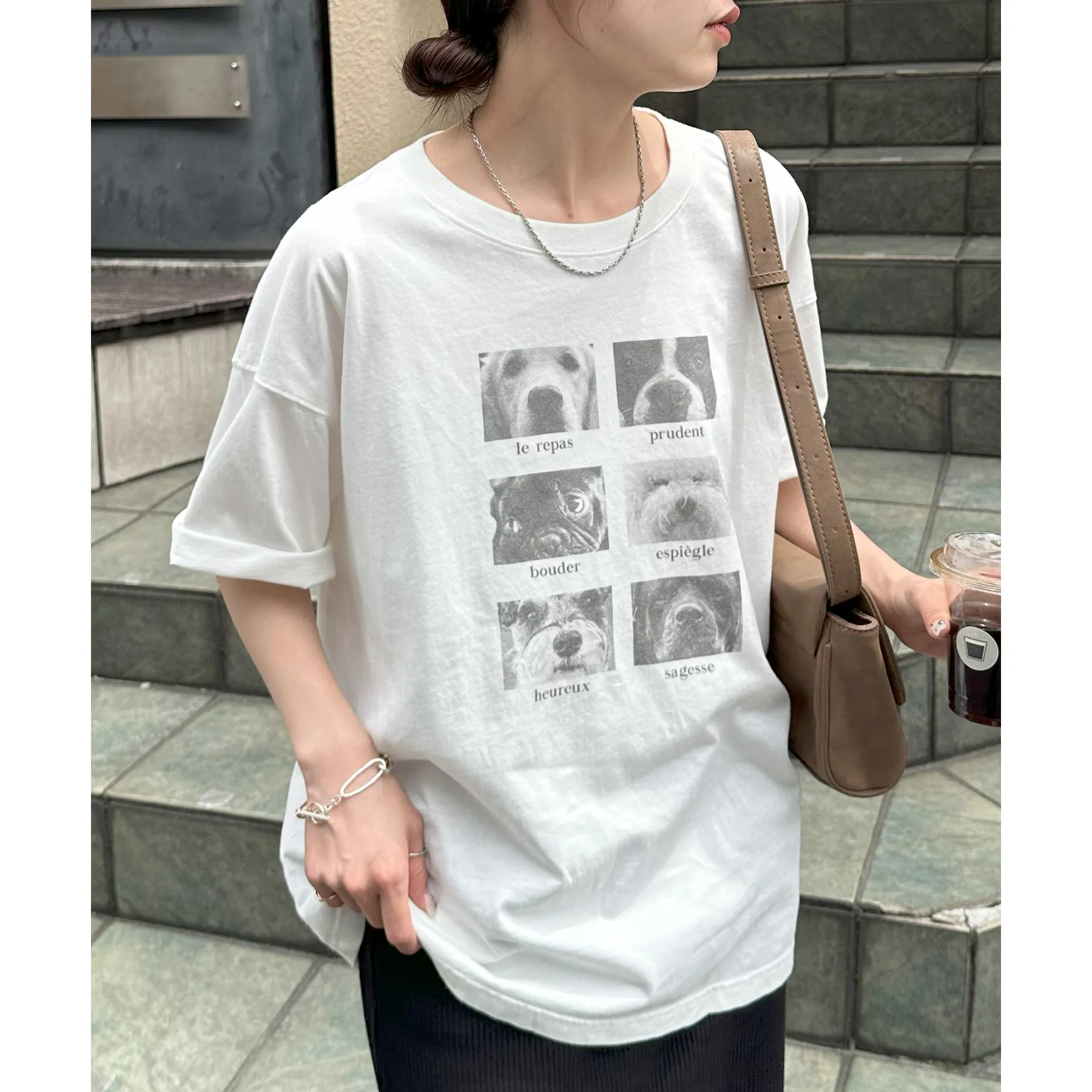 【ユニセックス】アソートアニマルボックスフォトTシャツ