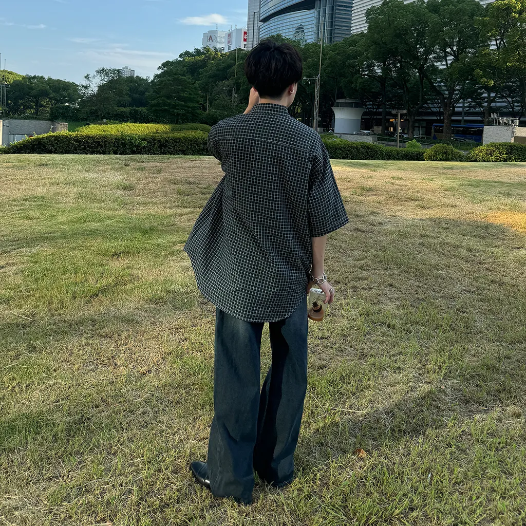 (ユニセックス) ヴィンテージワイドデニムパンツ
