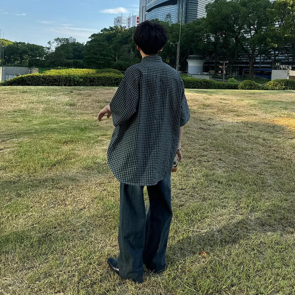 (ユニセックス) ヴィンテージワイドデニムパンツ