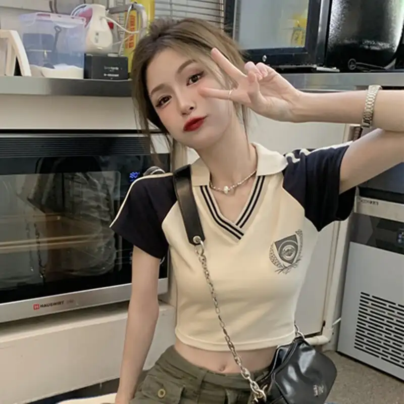 トップス Tシャツ ファッション 個性 人気爆発中 配色