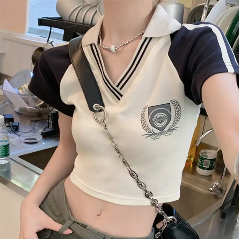 トップス Tシャツ ファッション 個性 人気爆発中 配色