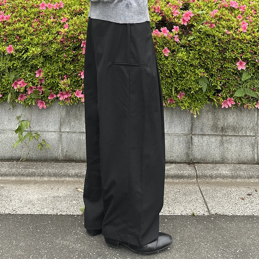 タックデザインワイドスラックス