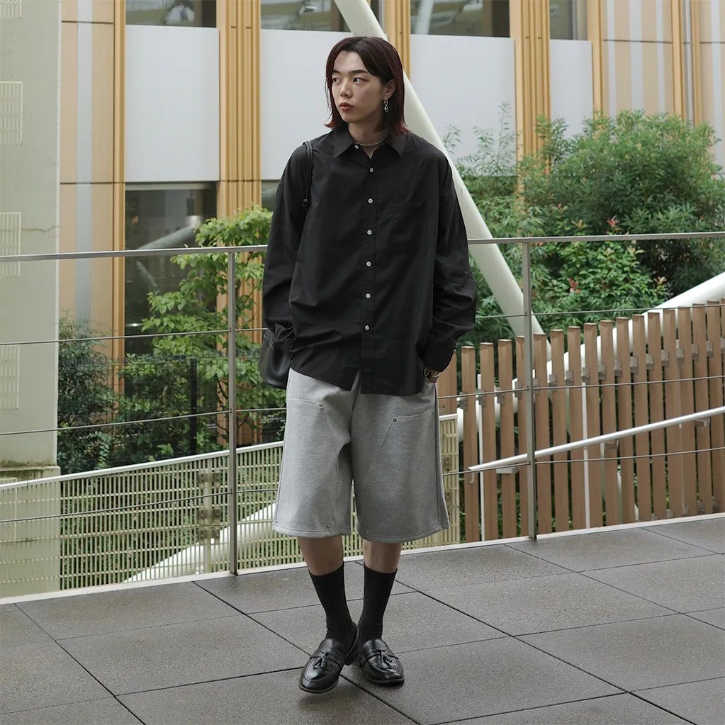 スウェットハーフパンツ